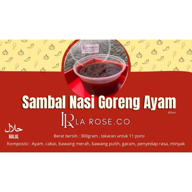 

Sambal Nasi Goreng Ayam Siap Saji 450ml
