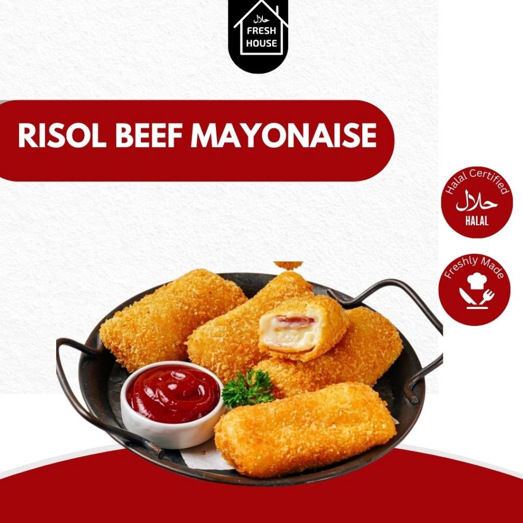 

RISOLES BEEF MAYONAISE / RISOL BEEF MAYO ISI 5