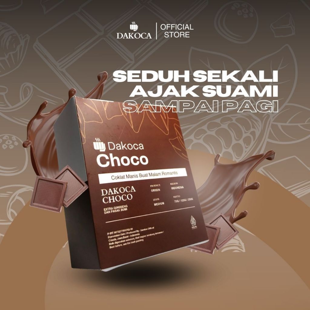 

Dakoca Choco Minuman Coklat Untuk Meningkatkan G@!r@h Istri