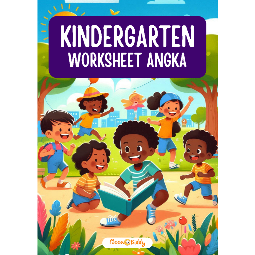 

Moon Kiddy Worksheet Kindergarten Angka