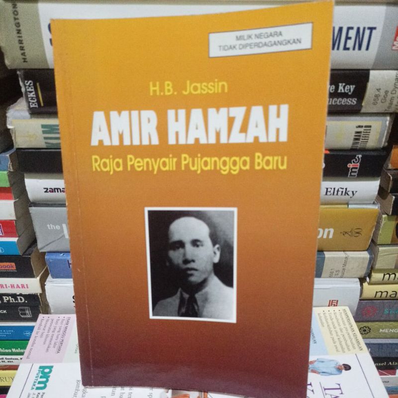 Buku Amir Hamzah raja penyair pujangga baru by H B Jassin