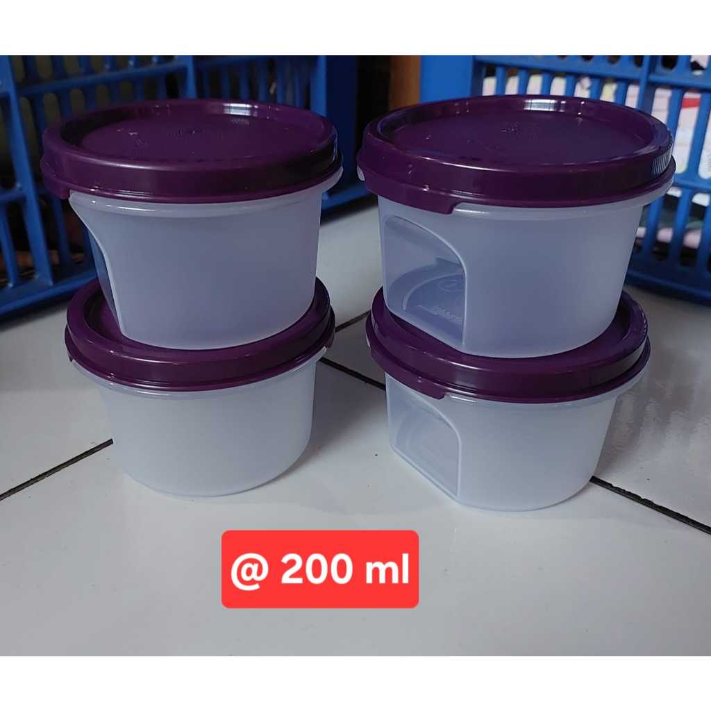 TUPPERWARE bowl snack/mpasi MM Round#1 (200ml)