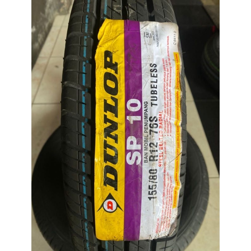 Ban Dunlop Sp10 155/80 R12