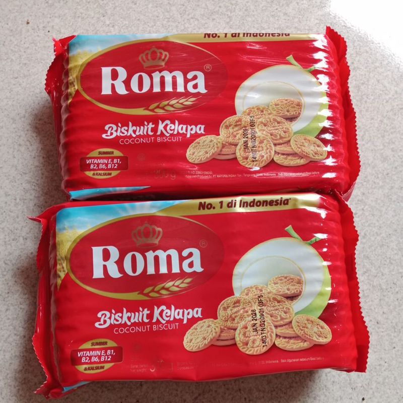 

Roma kelapa biskuit