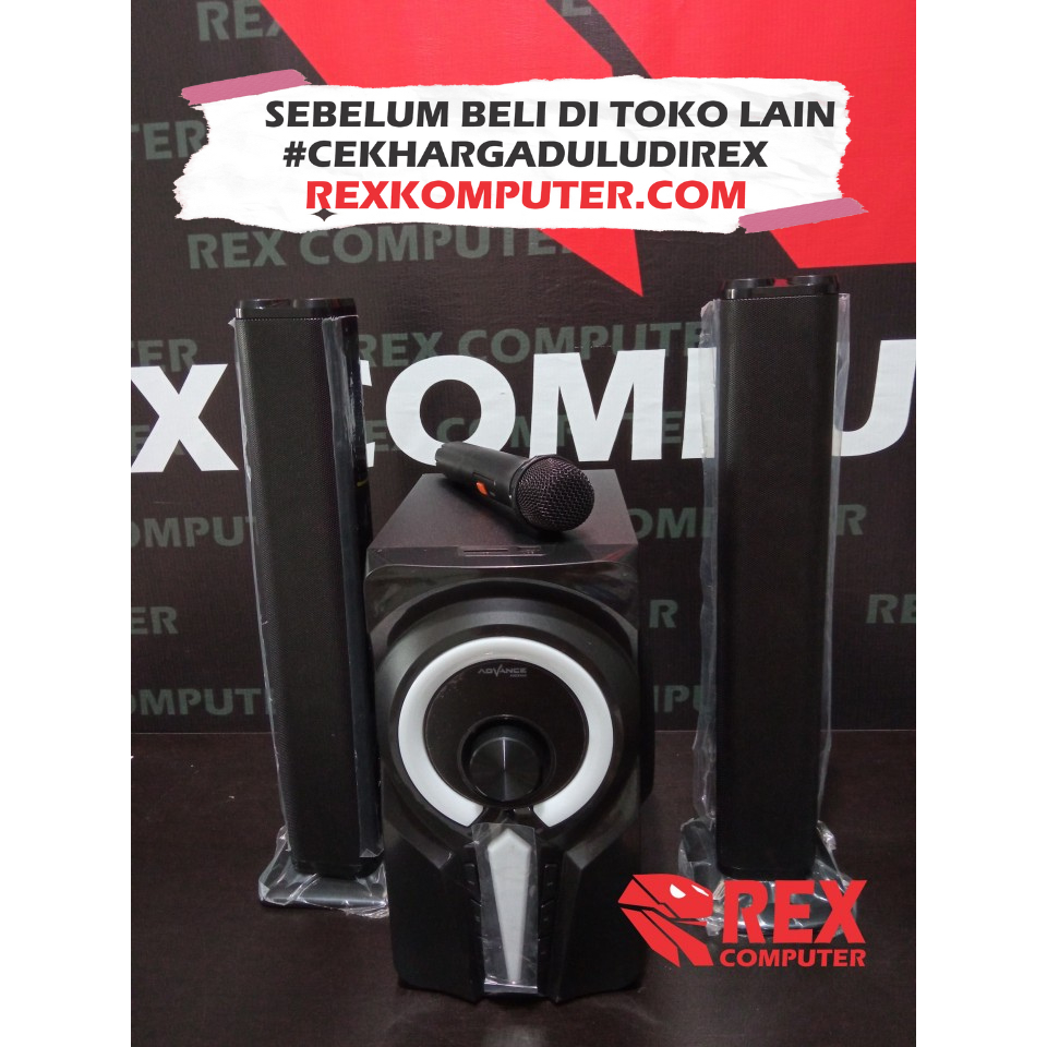 SPEAKER AKTIF ADVANCE M25BT BLUETOOTH + MIC