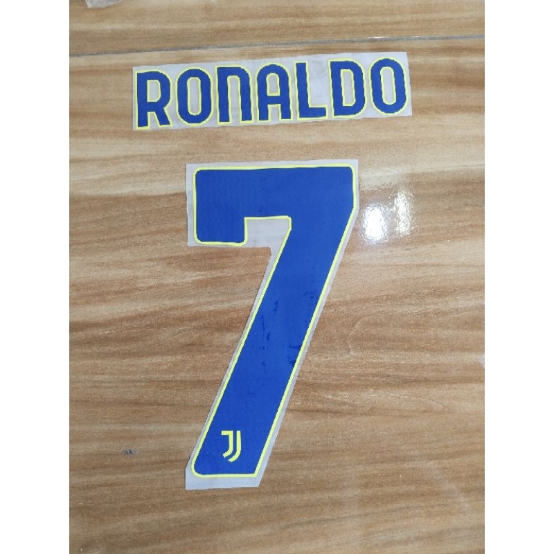 NAMESET RONALDO JUVE 3RD 21/22