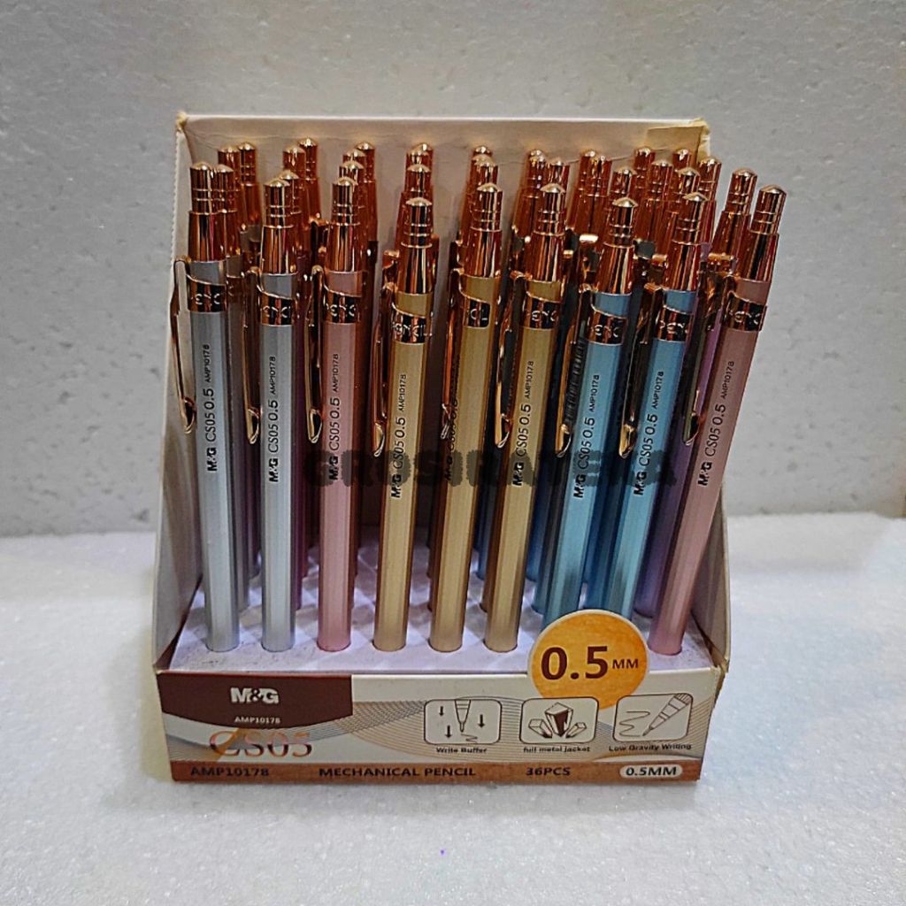 

PENSIL, PENCIL MEKANIK KECIL AMP10178 0.5MM 2B M&G