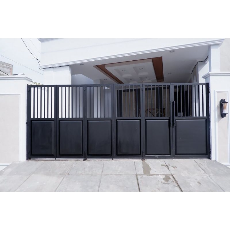 pagar minimalis galvanis