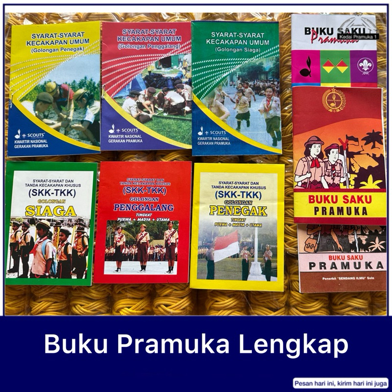 Buku Pramuka Lengkap Buku SKU / SKK TKK / SAKU Pramuka/pramukaaxe