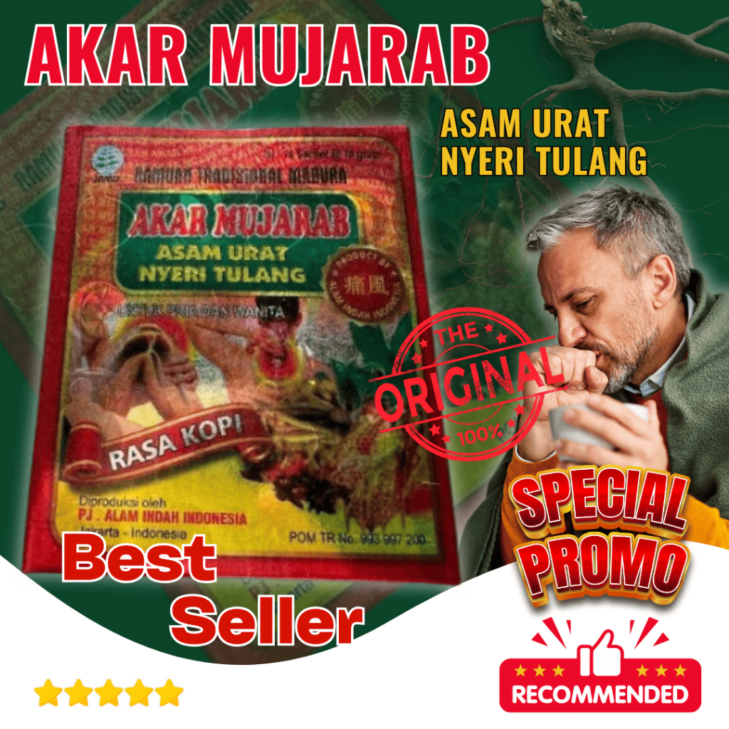 

Akar Mujarab Original Serbuk Rasa Kopi 100% Asli
