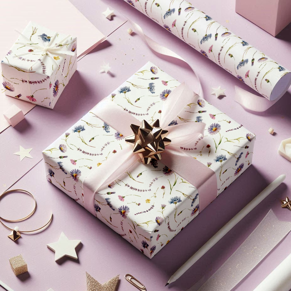 

Fragrant Garden" Kertas Kado Exclusive, Wrapping Paper by Kaika Gallery