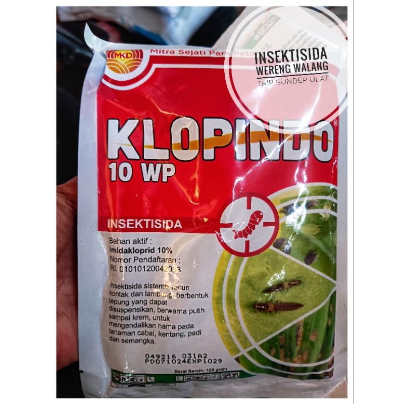 Klopindo 10 WP Insektisida original MKD