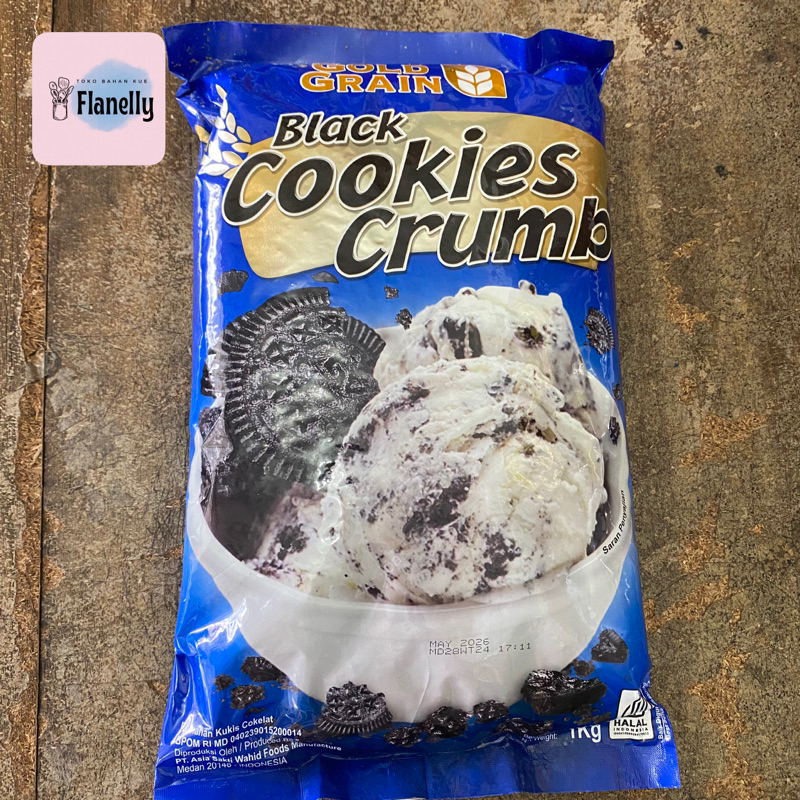 

1KG GOLD GRAIN BLACK COOKIES CRUMB