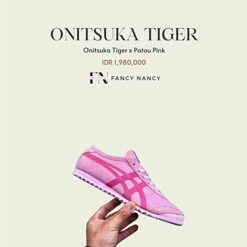 Onitsuka Tiger x Patou Pink