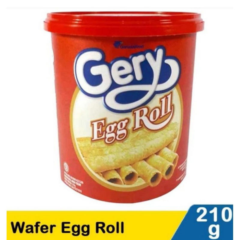 

Gery wafer egg roll 210 gram