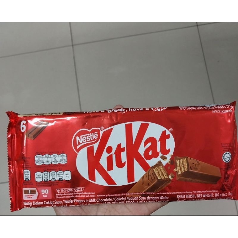 

WAFER KIT KAT 2F ISI 6 PACK BERAT 120GRAM