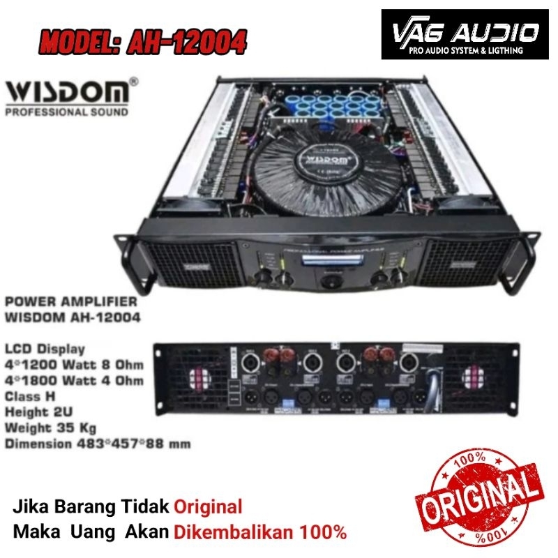 POWER WISDOM AH-12004, CLASS H