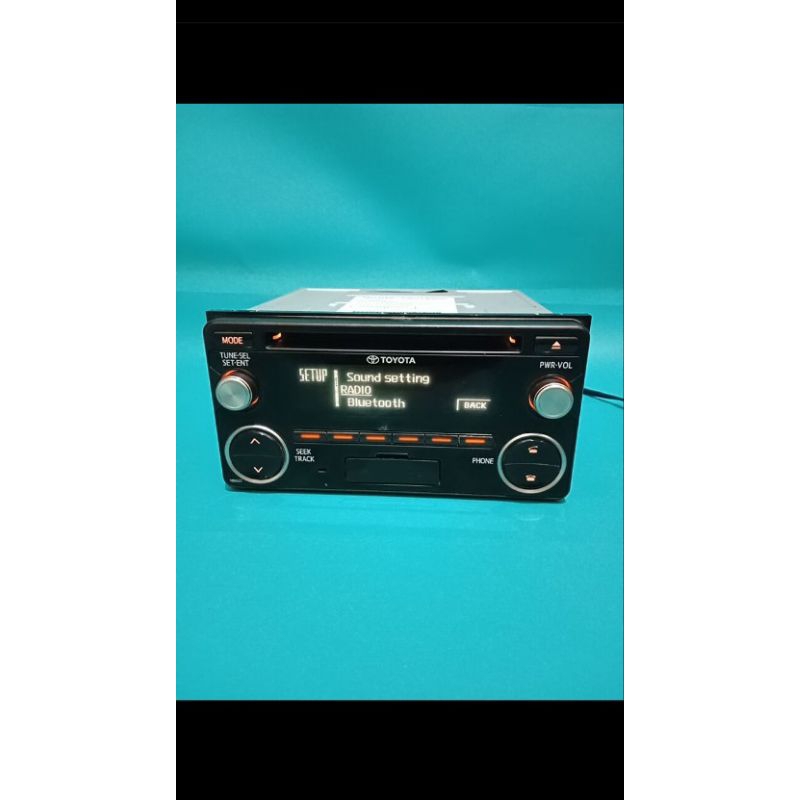 Head Unit Doubledin Original All New Toyota Avanza 2014-2017 Bluetooth USB CD MP3 Bekas Masih SEGEL