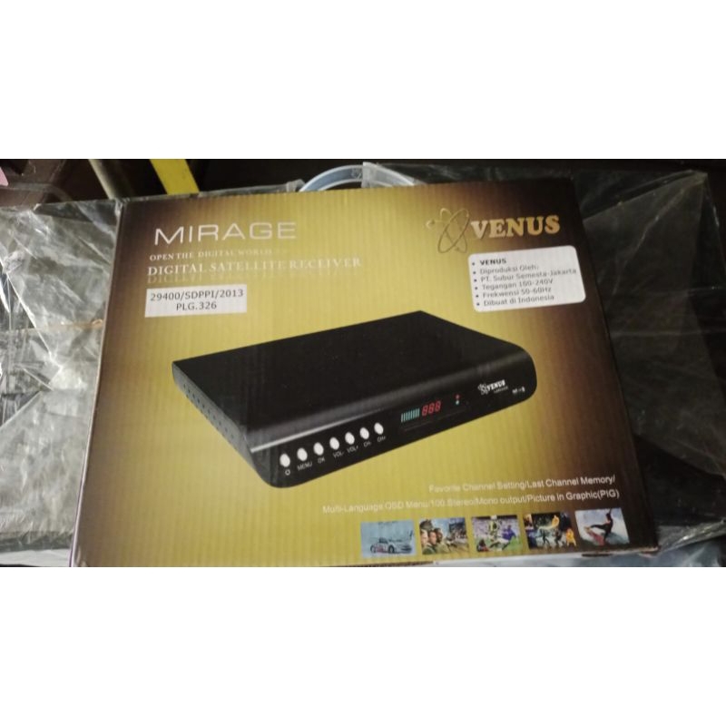 digital satelit receiver Parabola Venus