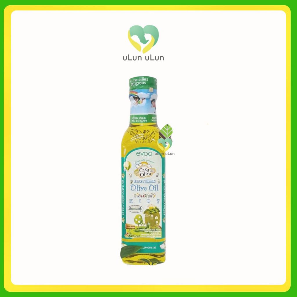 

Ulun Ulun Extra Virgin Olive Oil for Kids - Casa di Oliva | Warung Shiha | Minyak Zaitun Anak