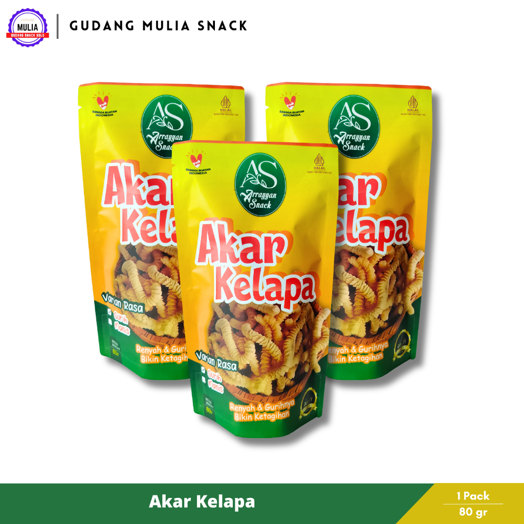 

Akar Kelapa ARRAYYAN SNACK