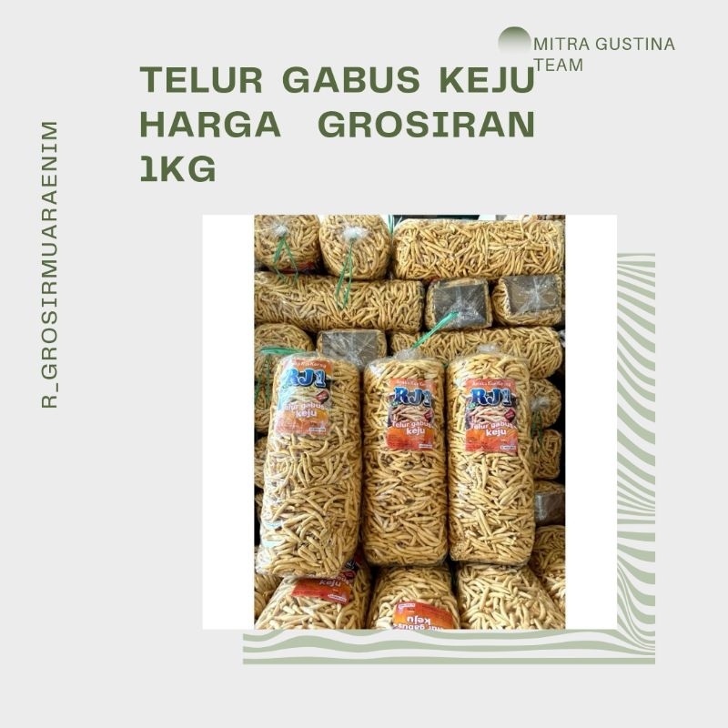 

Telur gabus keju kapasitas 800gr-1kg