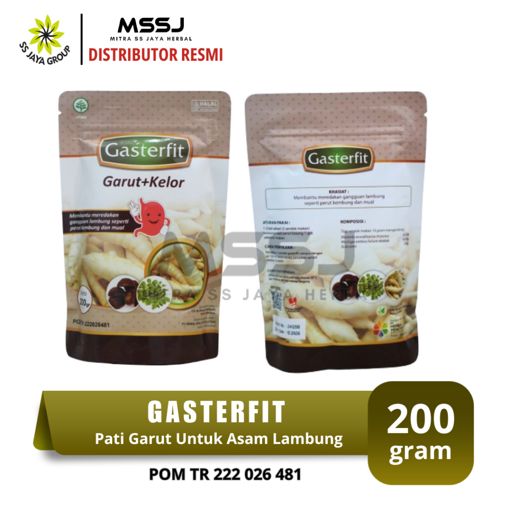 

PATI GARUT GASTERFIT ISI 200GR AMPUH ATASI KELUHAN ASAM LAMBUNG