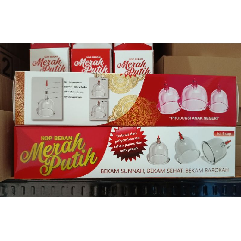 Kop Bekam Merah Putih Original Terbaru