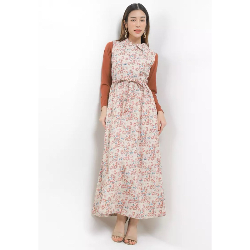EXPAND CHARYA ORIGINAL MATAHARI Pink Dress (Tag Rp 849.900)