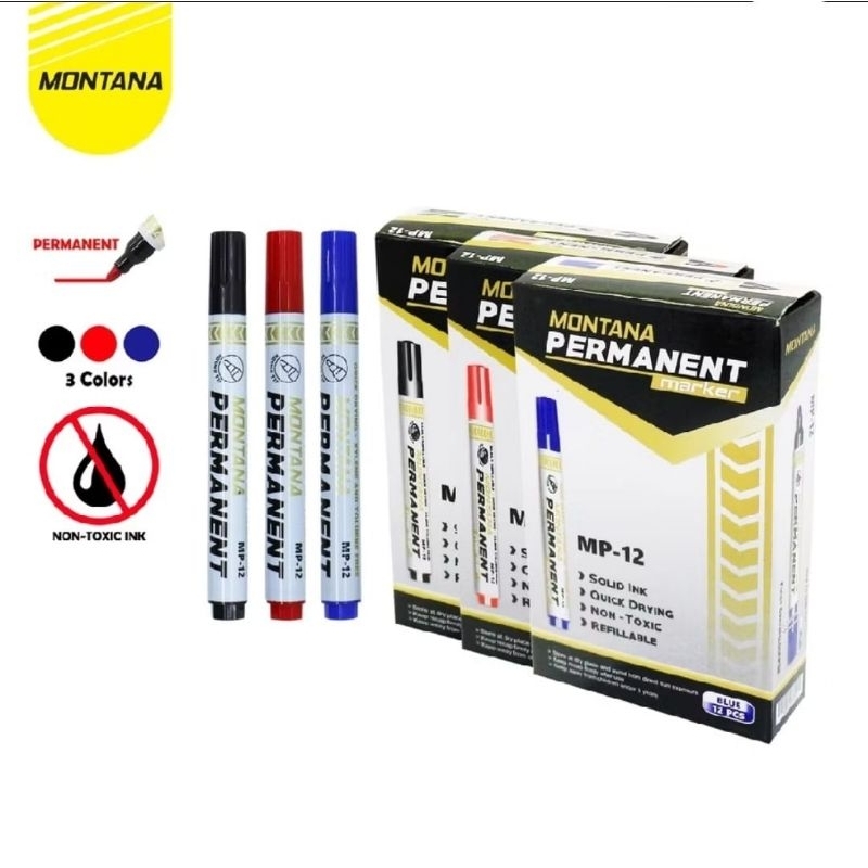 

1 pcs SPIDOL PERMANEN MONTANA MP-12