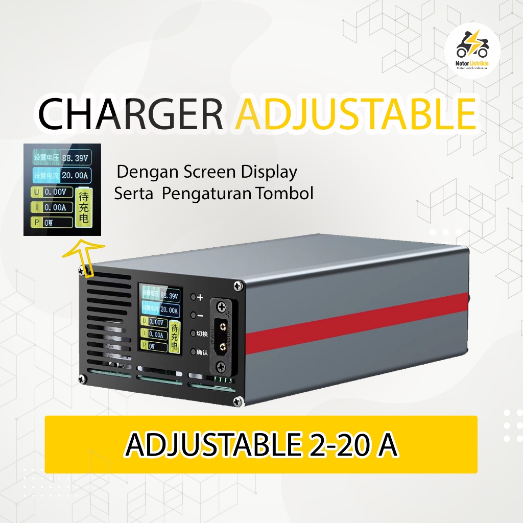 Charger Polytron Lifepo4 Adjustable