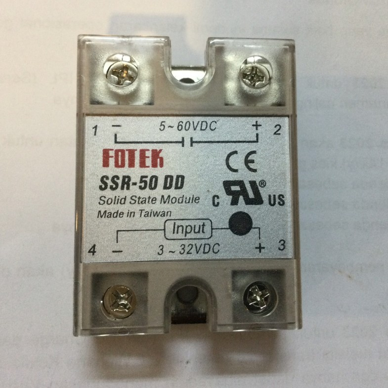 Fotek SSR-50 DD Solid State Relay Fotek SSR-50 DD Solid State Relay Fotek SSR-50 DD Solid State Rela
