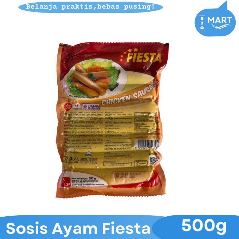 

Fiesta Sosis Ayam Chicken Sausage 500gr