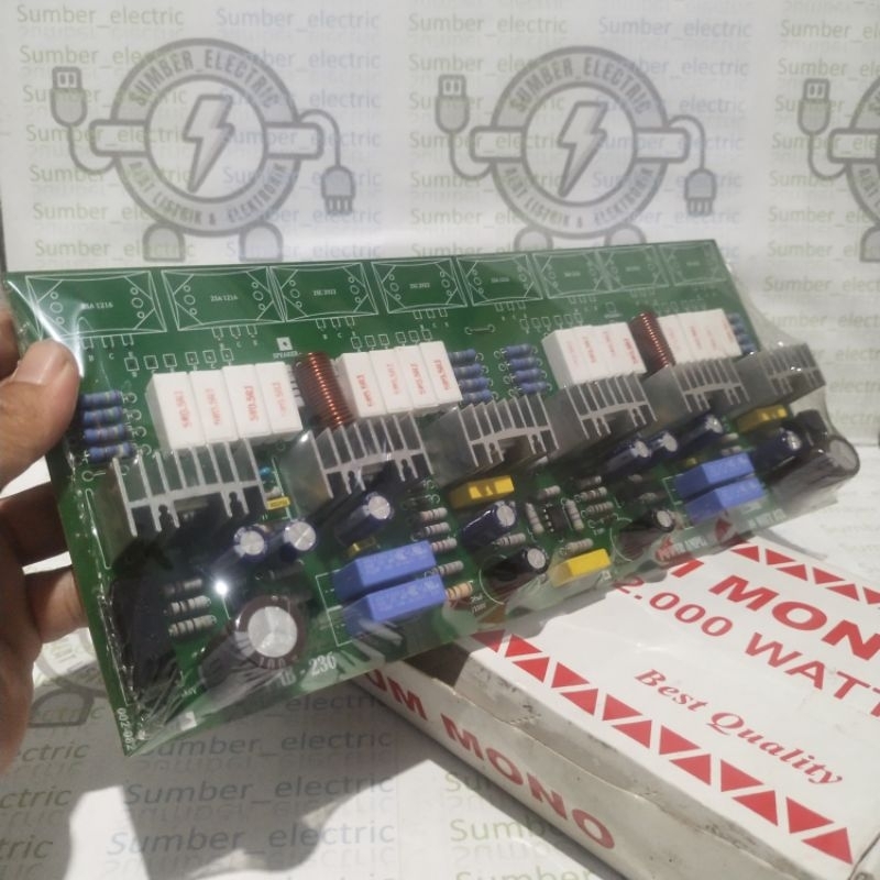 Keka'Store Kit Driver Power Jum Mono 2000 Watt Btl Phb 236 By Ckj Product