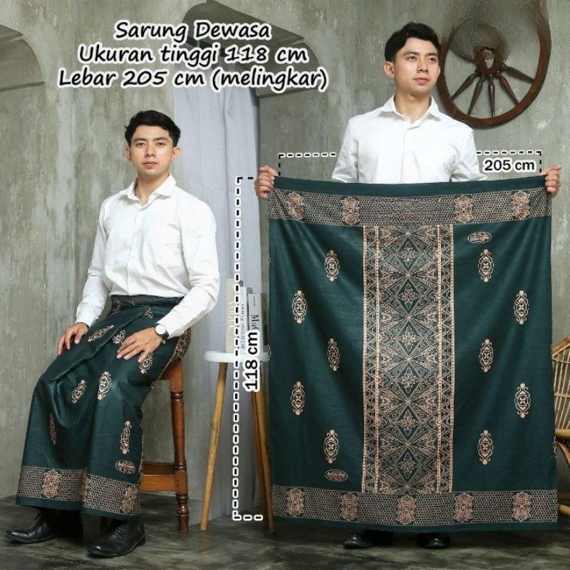 Motif SARWON Kain RAYON PREMIUM Sarung Pekalongan Gus Sarung Pria/Wanita Dewasa Muslim Sarung Goyor 