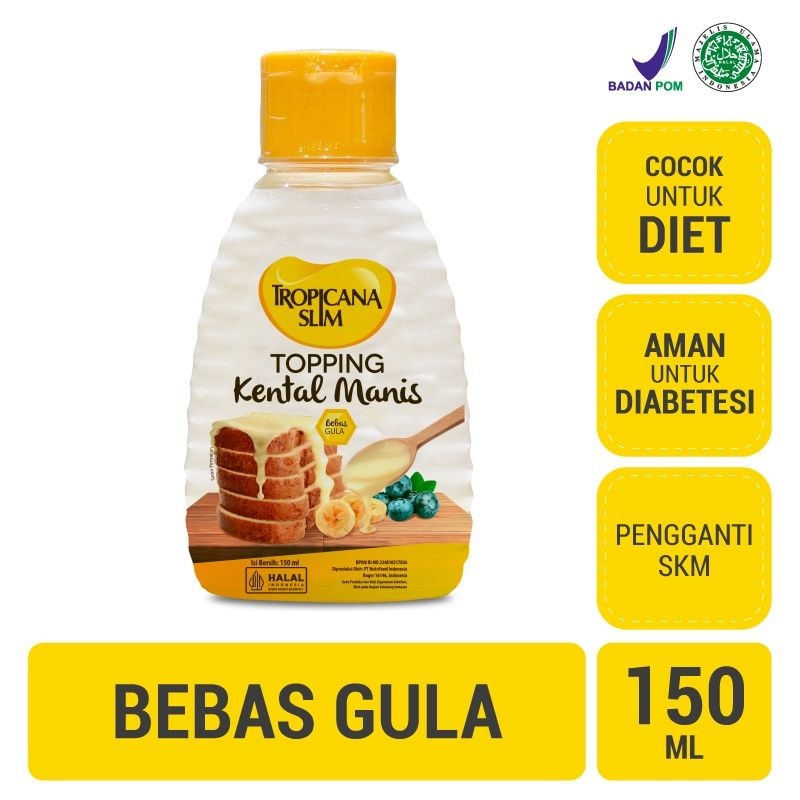 

TROPICANA SLIM Topping Kental Manis 150ml untuk mencegah diabetes
