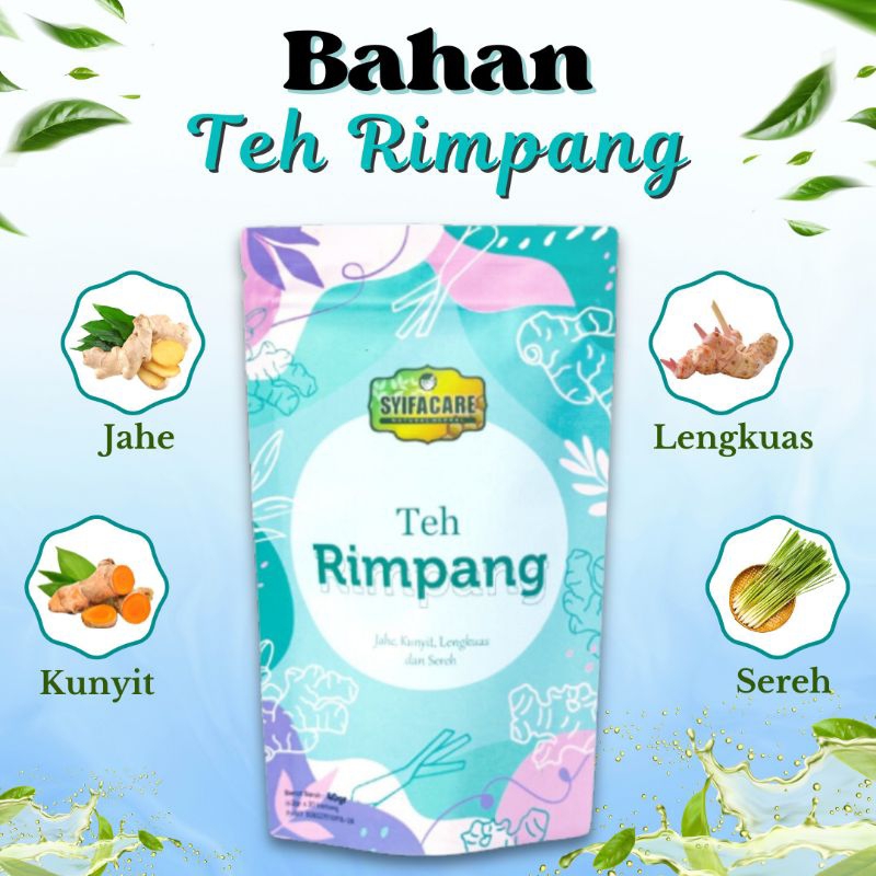 

Teh Celup Teh Rimpang Bahan Alami