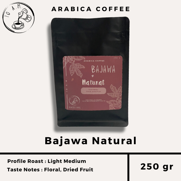 

10AM ROASTERY - Kopi Arabika Bajawa Natural (250 gr)
