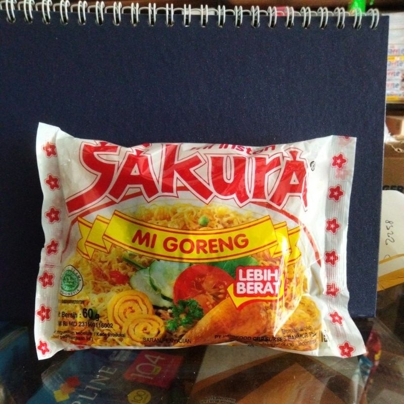 

MI GORENG SAKURA 60GR(ISI 1PCS)