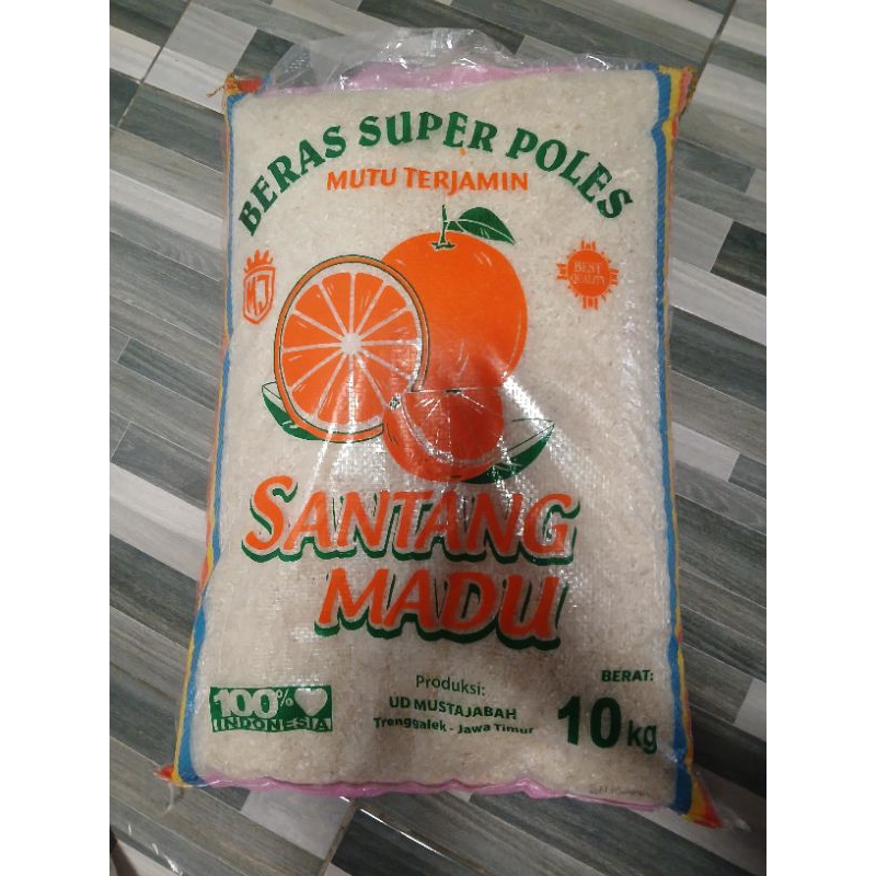 

Beras Cap Santang Madu 10kg