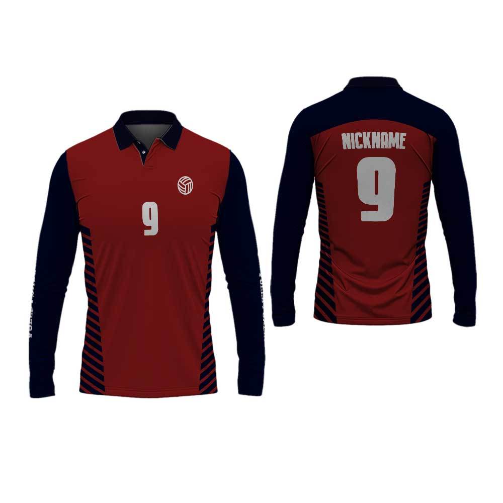 Baju Volly Jersey Voli PINK Jersey Futsal Baju Futsal Kaos Bola Atasan Merah