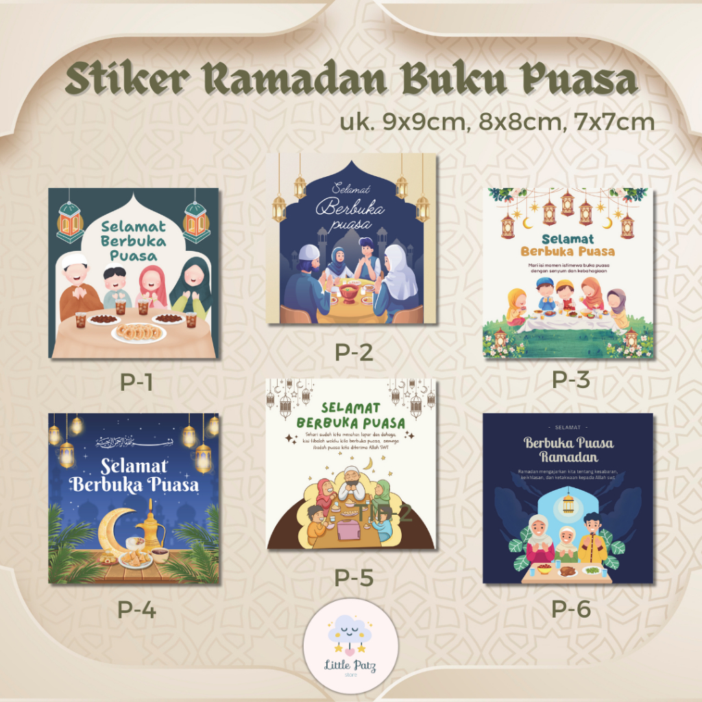 

NEW DESIGN!! Stiker Kotak "RAMADAN BUKA PUASA" Label/Murah/hampers/Souvenir
