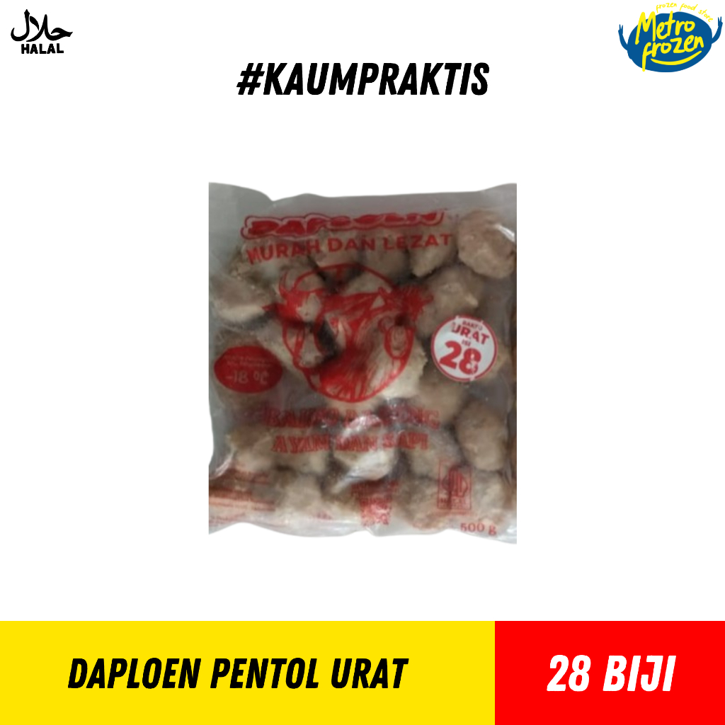 

DAPLOEN Pentol Urat 28biji //pentol urat //pentol urat instan