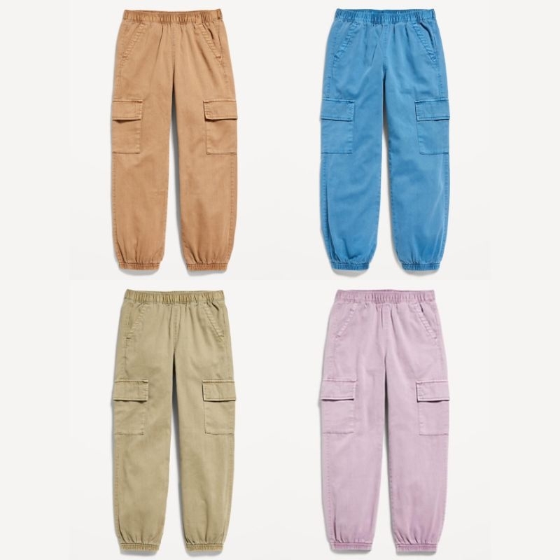 jogger cargo anak perempuan oldnvy
