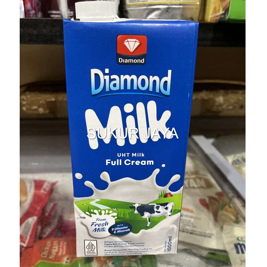 

Diamond Milk 1000ml UHT Full Cream / Cokelat