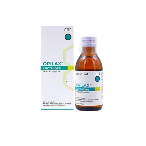 OPILAX SIRUP LACTULOSE 120ML UNTUK GANGGUAN PENCERNAAN KONSTIPASI SEMBELIT SUSAH BAB BUANG AIR BESAR