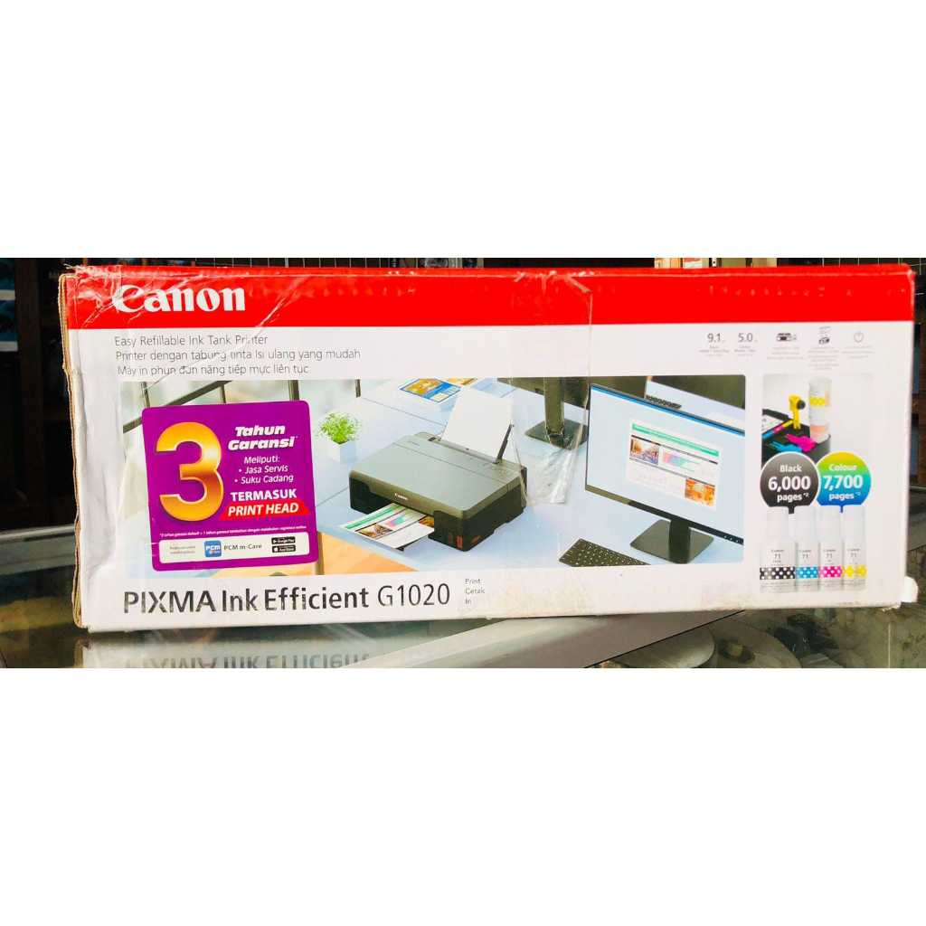 Printer Canon Pixma G1020 Infus Inkjet Garansi Resmi Canon