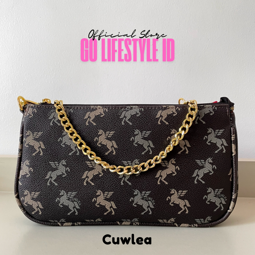 CUWLEA Tas Wanita Premium Berkualitas Bermotif Kuda