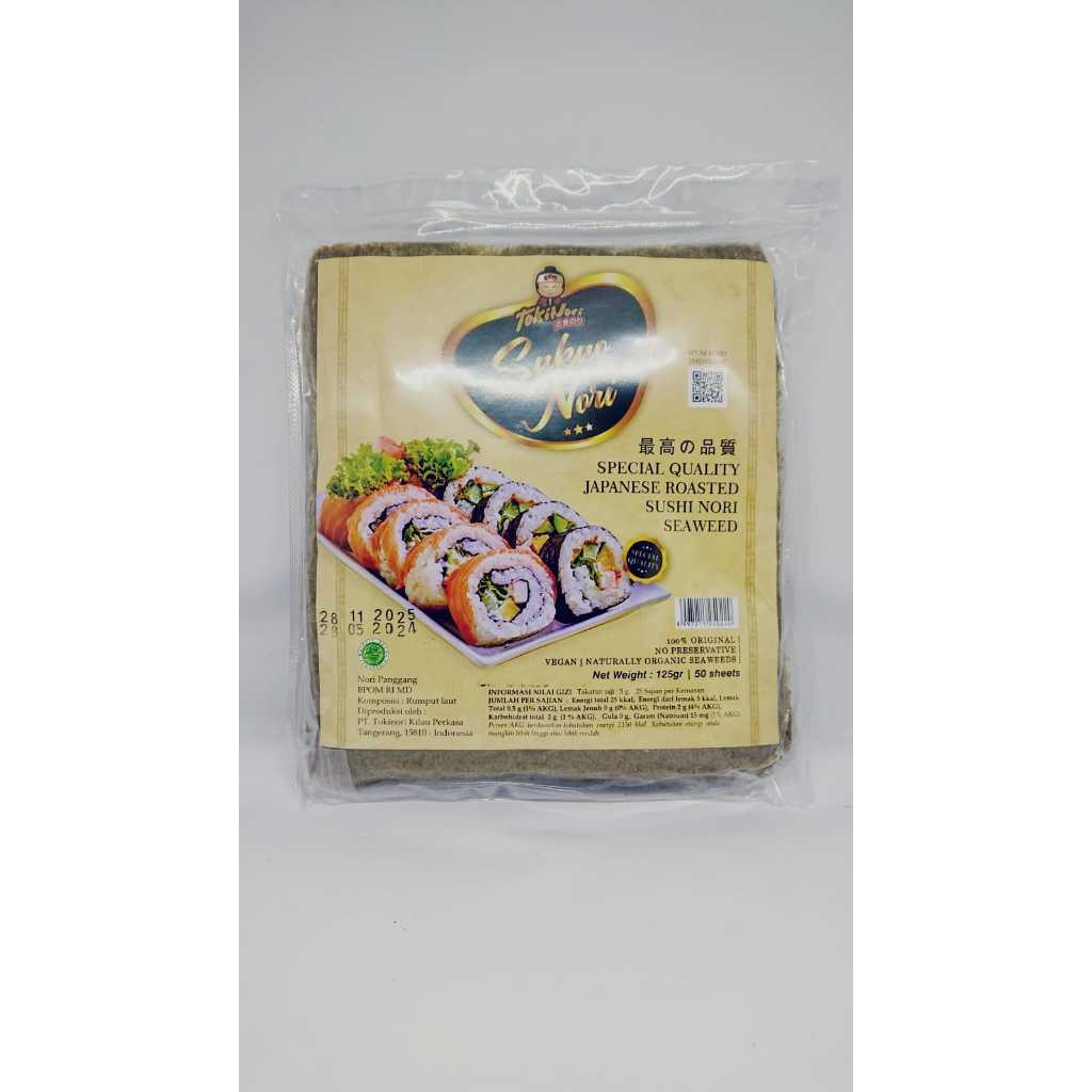 

sushi nori sakao 50 lembar 1pack