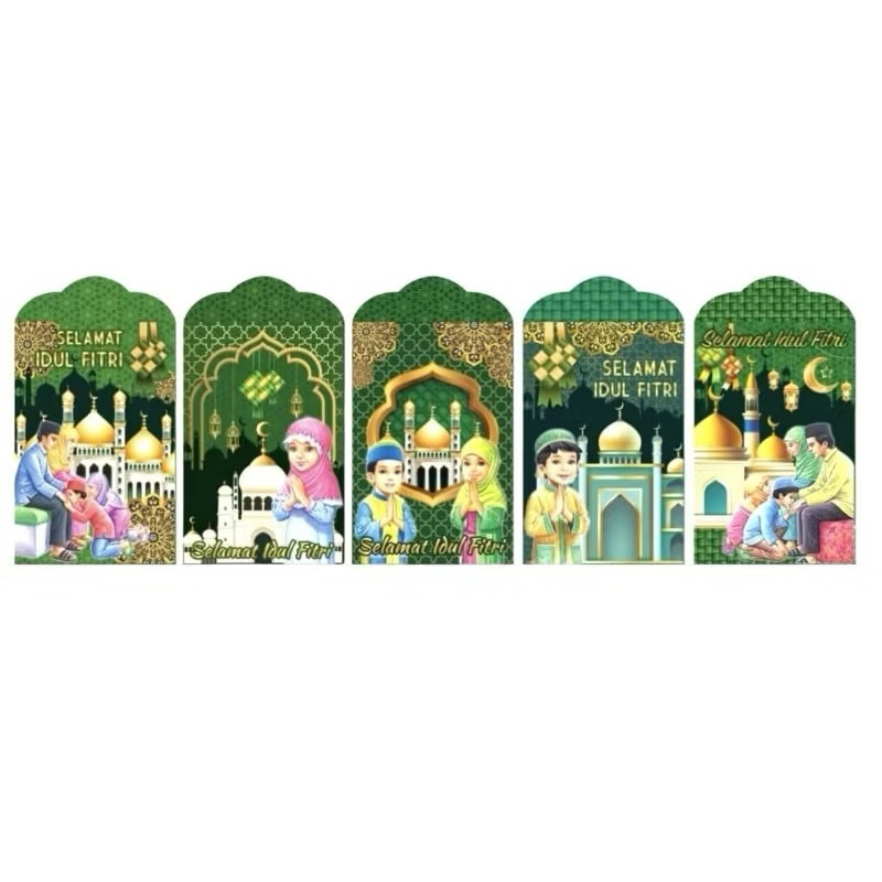 

AMPLOP/ANGPAO LEBARAN AF-03 ISI 8 LEMBAR